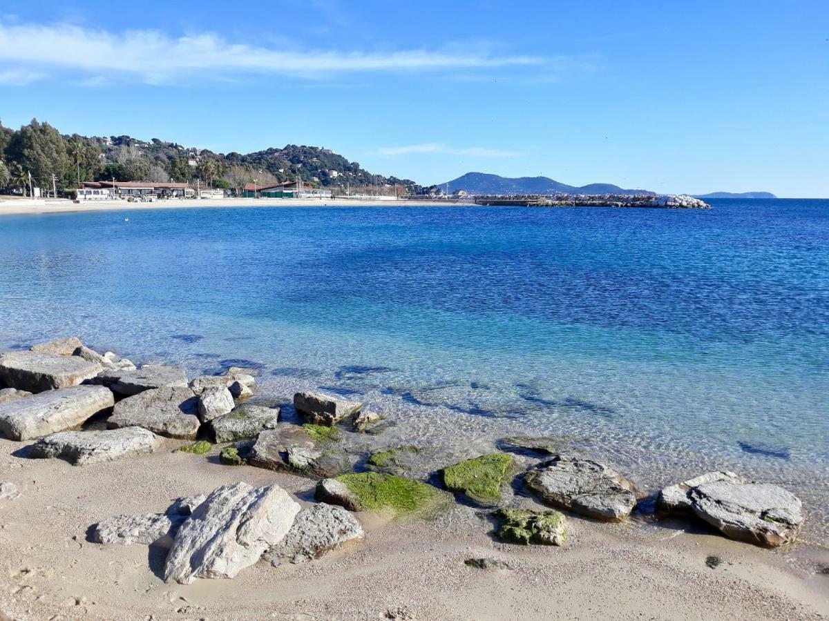 Studio Port D'Hyeres Vue Mer Et Iles De Porquerolles Et Port-Cros Εξωτερικό φωτογραφία