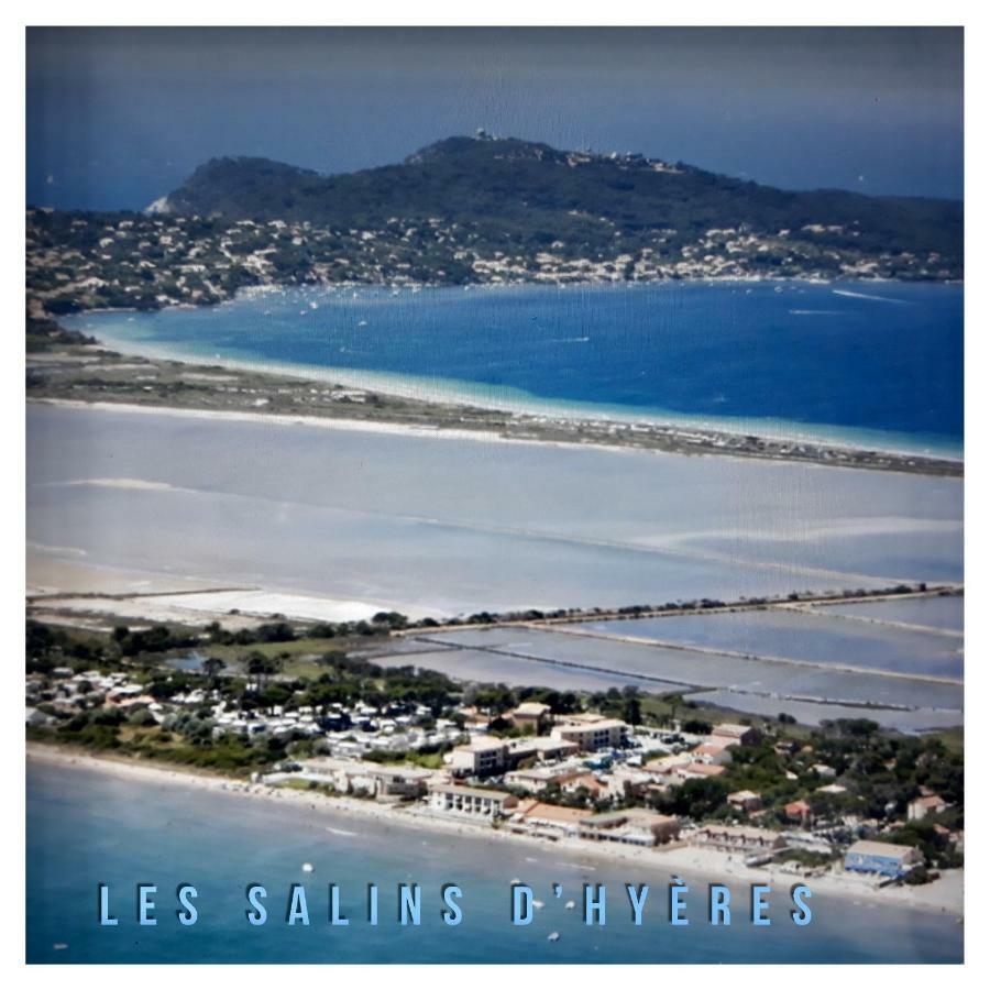 Studio Port D'Hyeres Vue Mer Et Iles De Porquerolles Et Port-Cros Εξωτερικό φωτογραφία
